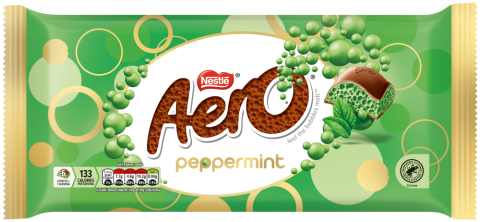 Aero Peppermint Chocolate 295g Bar Pack Shot